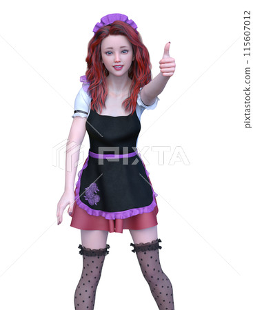 穿著女僕的女人 穿著女僕的女人 115607012