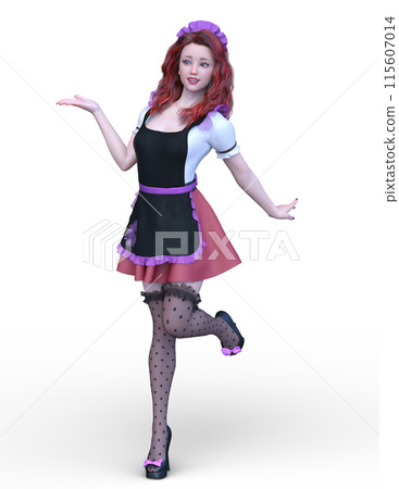 穿著女僕的女人 115607014