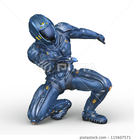 Cyber warrior Cyber warrior 115607571