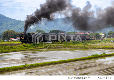 蒸氣機車 SL 山口 115608145