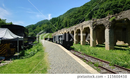 Taishi Station in Rokugo Village, Agatsuma County, Gunma Prefecture Taishi Station in Rokugo Village, Agatsuma County, Gunma Prefecture 115608438