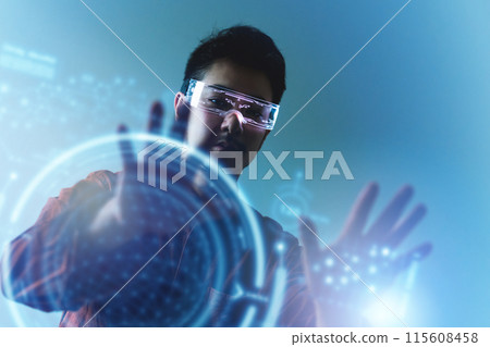 賽博朋克影像 115608458