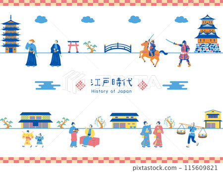 Edo period illustration collection 115609821