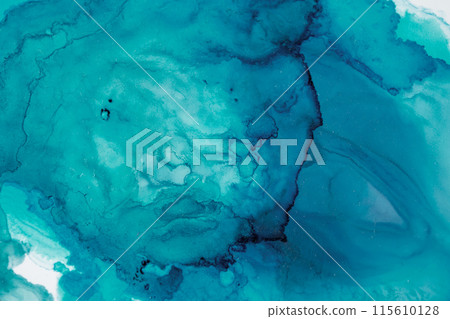 生動的水彩酒精墨水太棒了 115610128