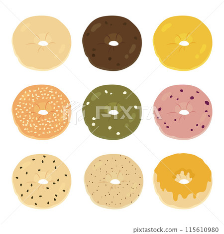 貝果插圖集 115610980