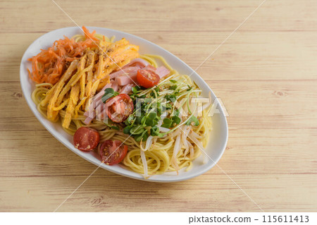 Classic summer dish: chilled Chinese noodles Classic summer dish: chilled Chinese noodles 115611413