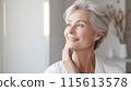 Smiling middle aged woman 115613578