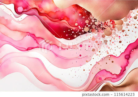 Abstract watercolor pink, red background and texture. Design background for banner. pink background wallpaper Abstract watercolor pink, red background and texture. Design background for banner. pink background wallpaper 115614223