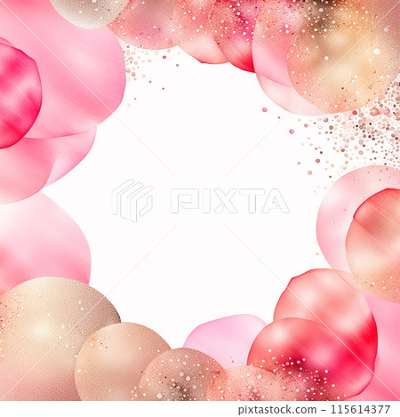Abstract watercolor pink, red background and texture. Design background for banner. pink background wallpaper, love concept. 115614377