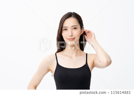 年輕女性的美麗 115614881