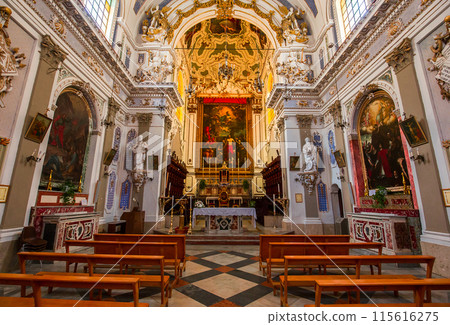 San Bartolomeo church, Scicli, sicily, Italy San Bartolomeo church, Scicli, sicily, Italy 115616275