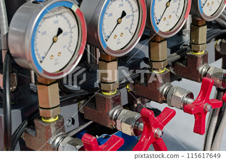 Generic hydraulic system controls, manometers and valves Generic hydraulic system controls, manometers and valves 115617649