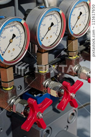 Generic hydraulic system controls, manometers and valves Generic hydraulic system controls, manometers and valves 115617650