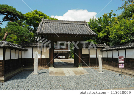 舊澀澤宅邸「中谷」的大門【埼玉縣深谷市】 115618069