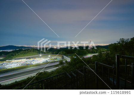 Night view from Senjiji Observatory 115618991