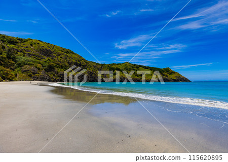 Scenery of Kominato Beach on Chichijima Island, Ogasawara Islands 115620895