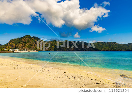 小笠原群島父島大村海岸的風景 小笠原群島父島大村海岸的風景 115621204
