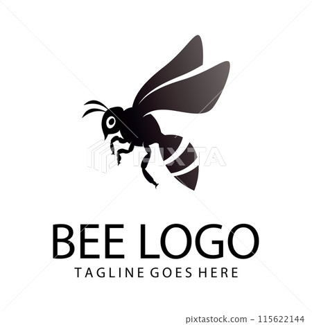 bee icon on the white background 115622144