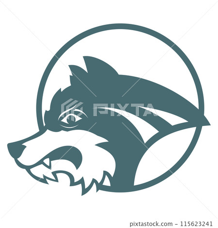 Wolf vector illustration design Wolf vector illustration design 115623241