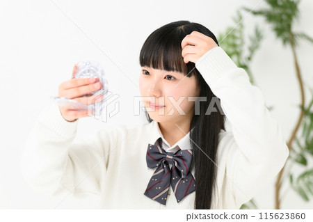 Patsun，在乎瀏海的高中女生 115623860