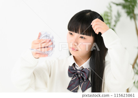 Patsun，在乎瀏海的高中女生 115623861