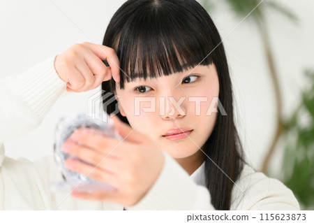 Patsun，在乎瀏海的高中女生 115623873