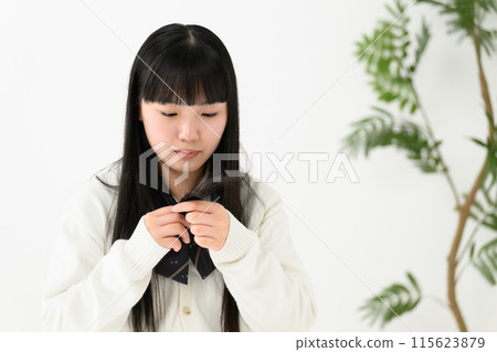 高中女生擔心分叉 115623879