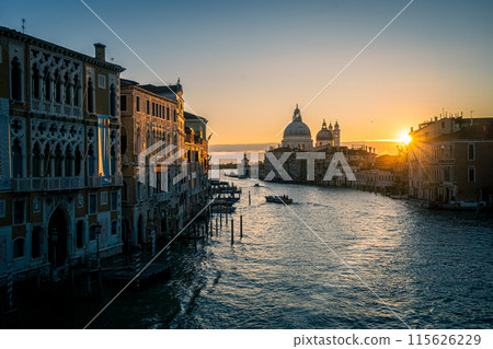 Fantastic Venetian scenery 115626229