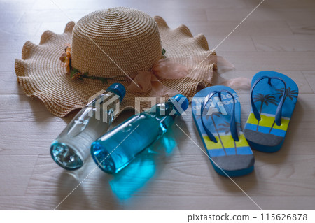 Summer image, summer goods, feel the summer Summer image, summer goods, feel the summer 115626878