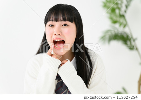 高中女生牙齒護理牙齒 高中女生牙齒護理牙齒 115627254