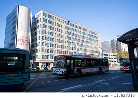Cityscape near Sendai Station (November) 115627316