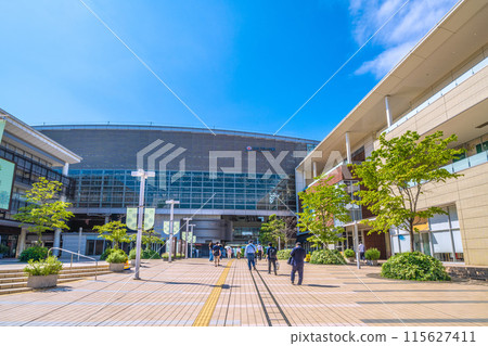 日本橫濱市景，俯瞰多摩廣場車站等= 2020年6月11日 115627411