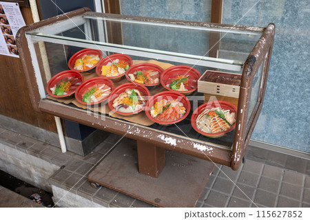 餐廳食品樣品(壽司碗) 餐廳食品樣品(壽司碗) 115627852
