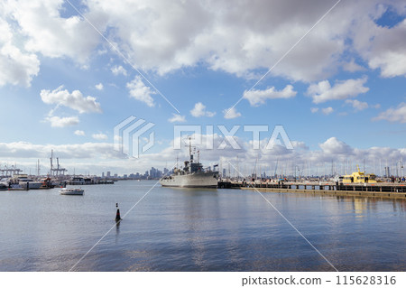 Williamstown Waterfront in Melbourne Australia 115628316