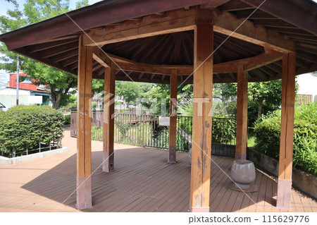 東京都足立區皆城水上樂園的涼亭 東京都足立區皆城水上樂園的涼亭 115629776