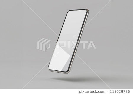 Smartphone on white background 115629786