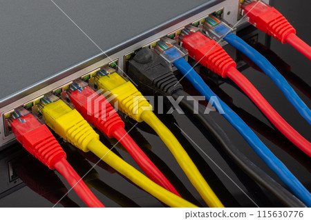 Close-Up of Solar Panel Cells 115630776