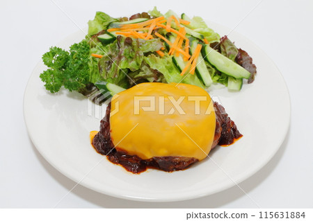 切達起司漢堡 115631884