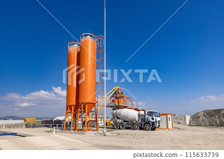 Industrial cement plant Industrial cement plant 115633739