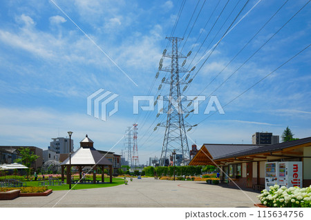 Miyamae Park Management Office, Rest Area, Blue Sky 115634756