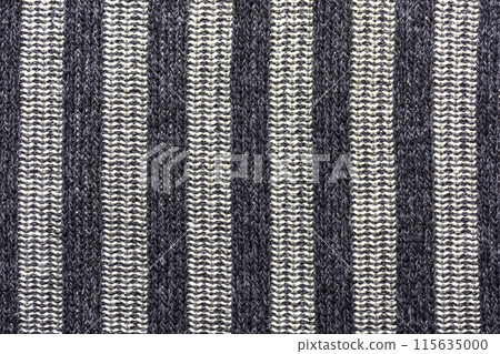 Background, texture, wool fabric with vertical stripes of black and bright colors 115635000