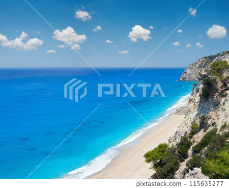 White Egremni beach (Lefkada, Greece) White Egremni beach (Lefkada, Greece) 115635277