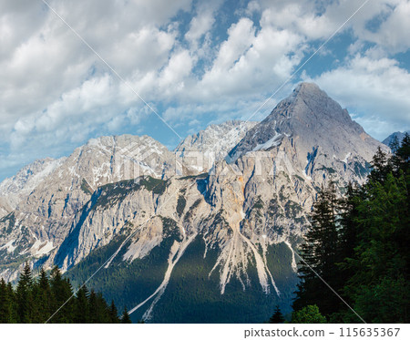 Alps rocky mountain top Alps rocky mountain top 115635367