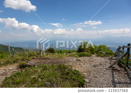 Near the summit of Mikatagamine, Tomi City, Nagano Prefecture 115637368