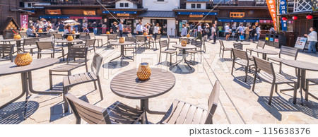 “東京”豐洲遊客如織，風景如畫。 115638376