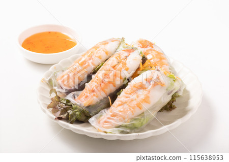 新鮮春捲(蝦) 新鮮春捲(蝦) 115638953