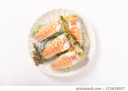 新鮮春捲(蝦) 新鮮春捲(蝦) 115638957