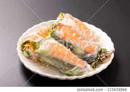 新鮮春捲(蝦) 新鮮春捲(蝦) 115638966