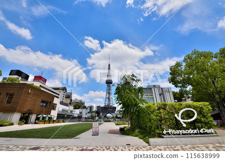[Aichi Prefecture] Nagoya cityscape: Hisaya Odori Park in early summer 115638999