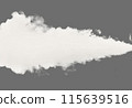 Isolated smoke PNG. White smoke texture on a transparent black background Isolated smoke PNG. White smoke texture on a transparent black background 115639516